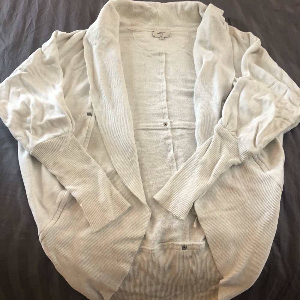 WILFRED Diderot sweatshirt cardigan